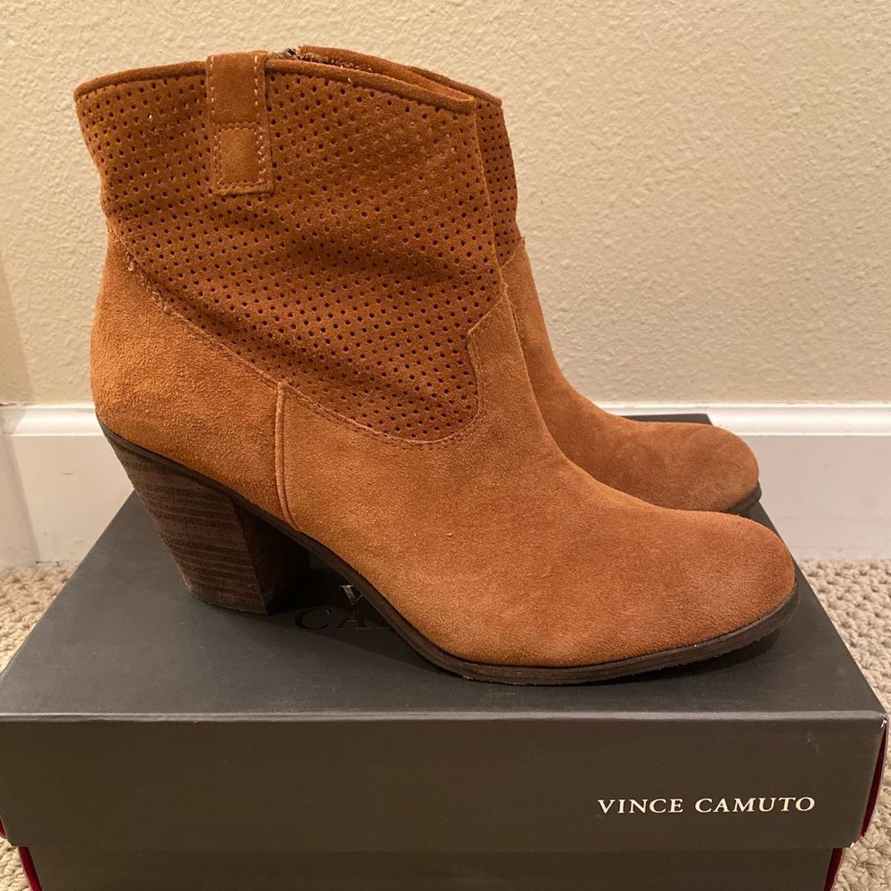 Vince Camuto Holden Suede Booties